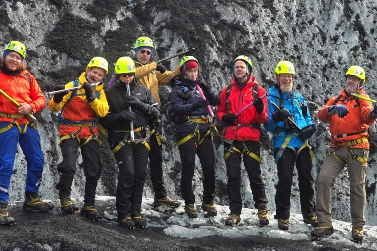 Glacier Hike, South Coast Waterfall & Black Sand Beach 6