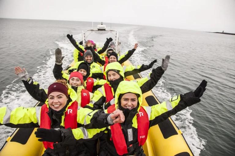 Whale Watching from Downtown Reykjavik by RIB Speedboat 7